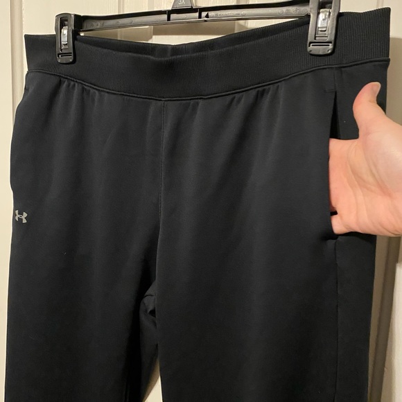Under Armor Fleece Open Pants - Picture 2 of 6